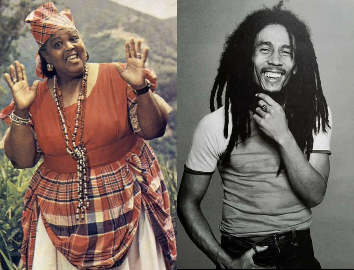 Louise Bennett-Coverley, Miss Lou, and Bob Marley