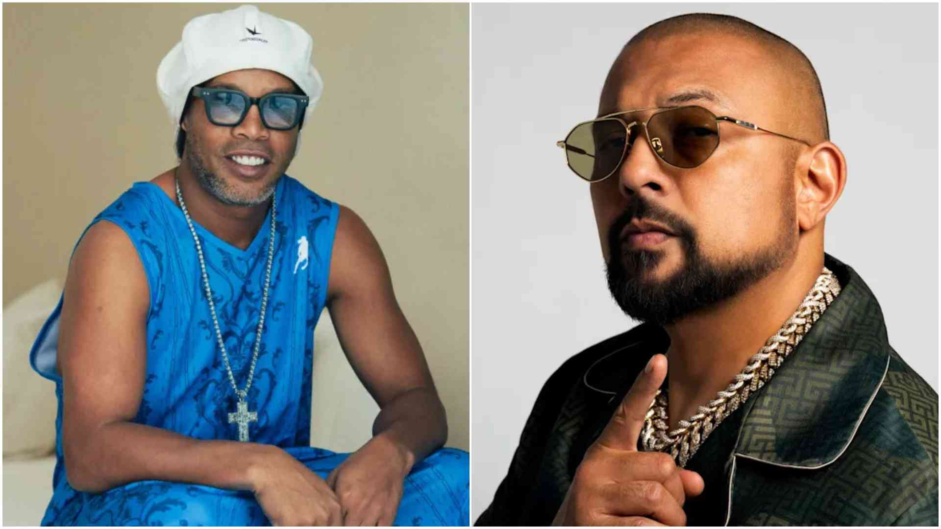Ronaldinho and Sean Paul